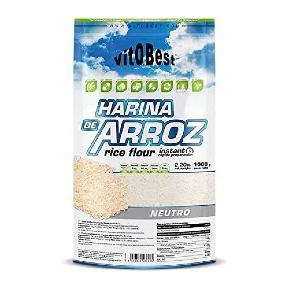Vitobest Harina Arroz Neutra 1Kg