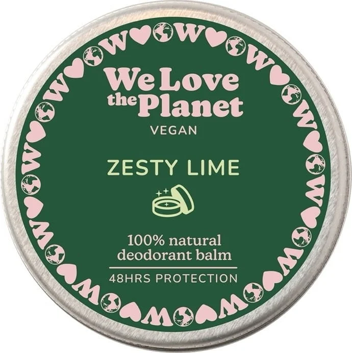 We Love The Planet Deodorant Creme Zesty Lime, Deo Cream (35 g)