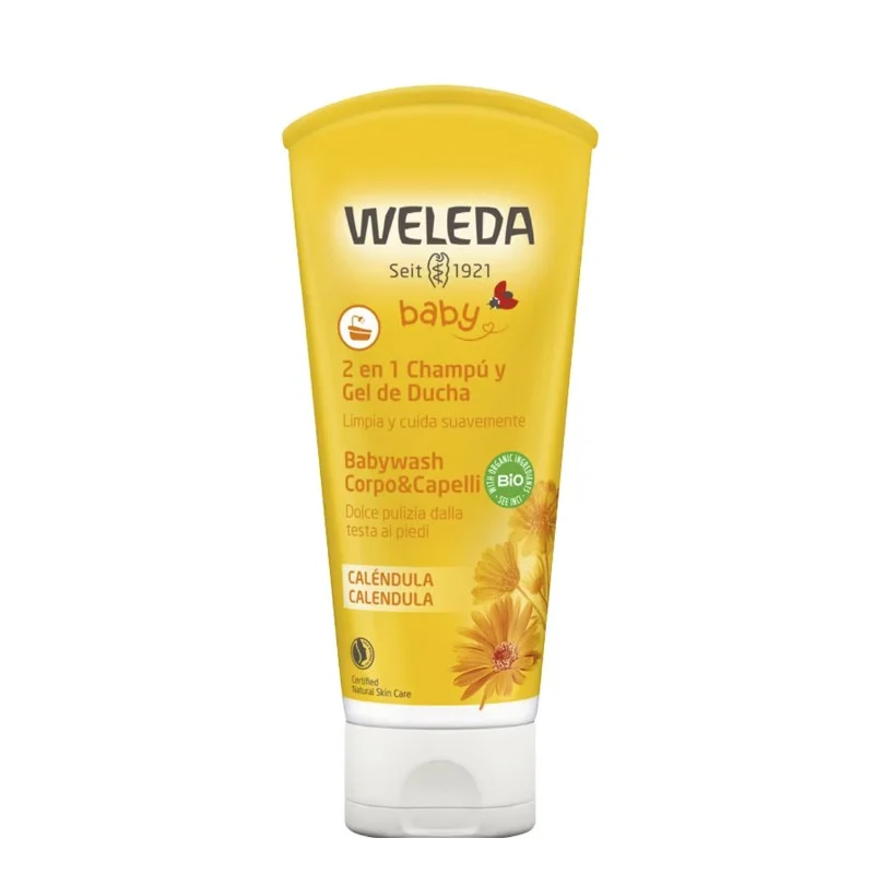 WELEDA 2-in-1 Baby Calendula Shampoo und Duschgel 200ml