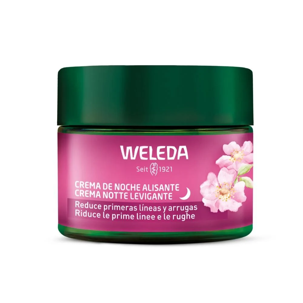 Weleda Crema de Noche Alisante Rosa Mosqueta y Té Blanco 40 ml