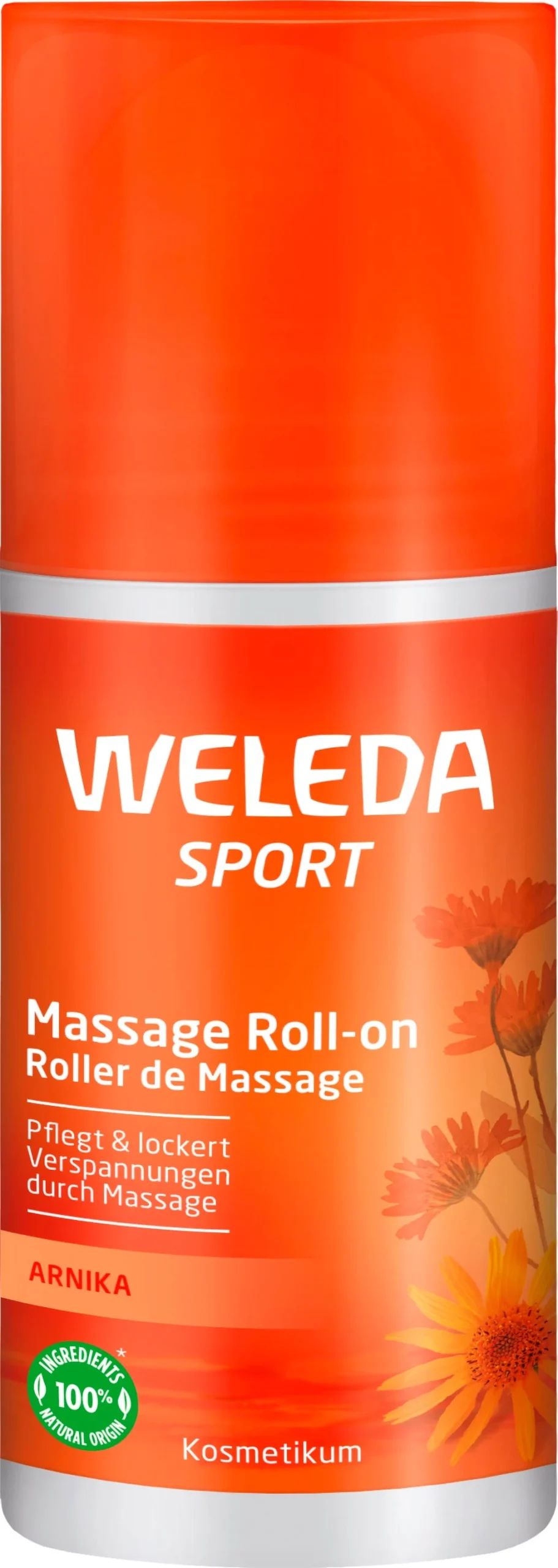 Weleda Sport Massage Roll-on Arnika, 75 ml