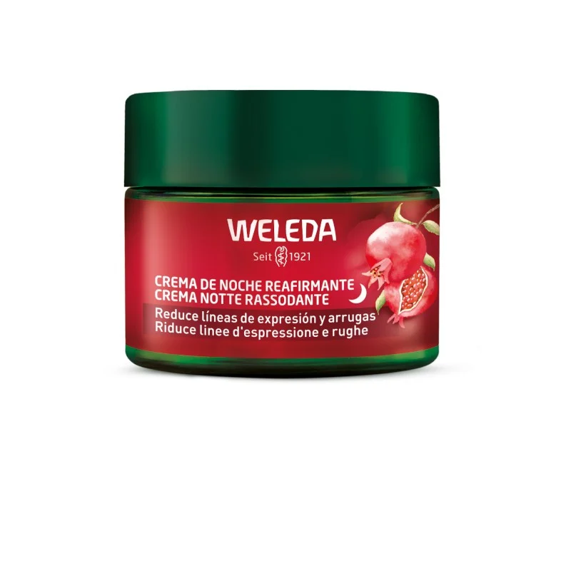 WELEDA Straffende Nachtcreme mit Granatapfel und Maca-Peptiden 40ml