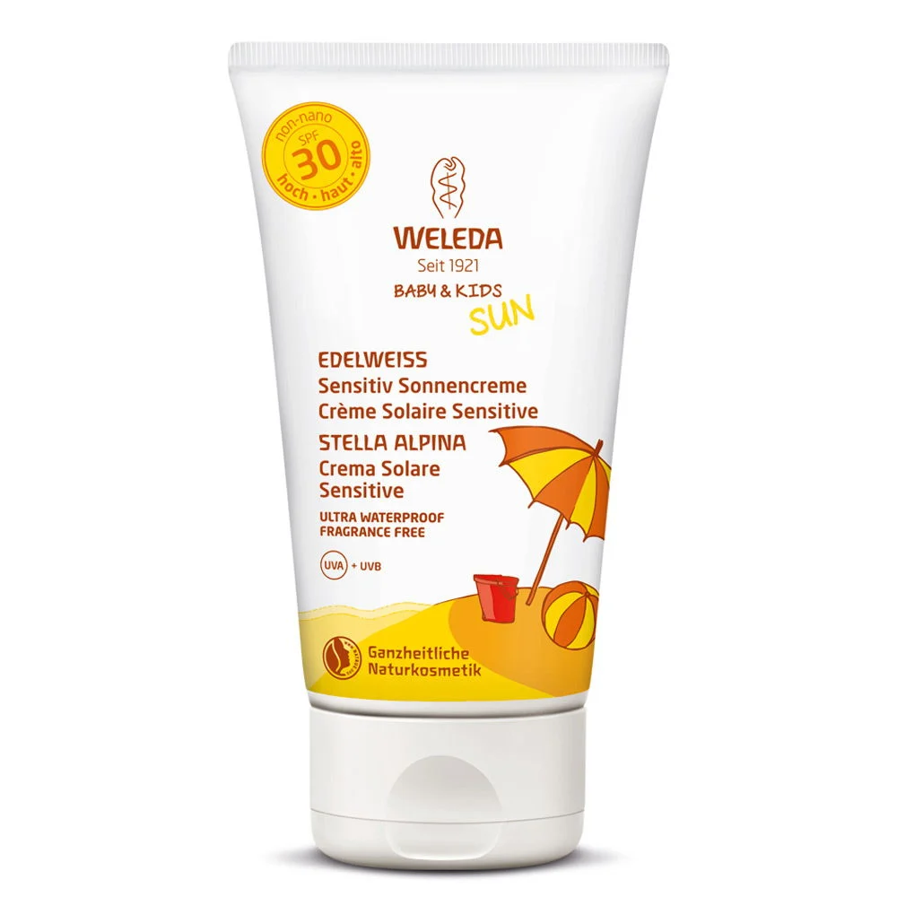 WeledaEdelweiss Sensitiv Sonnencreme Baby und Kids