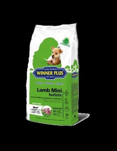 Winner Plus Holistico Mini Cordero Trockenfutter 2Kg