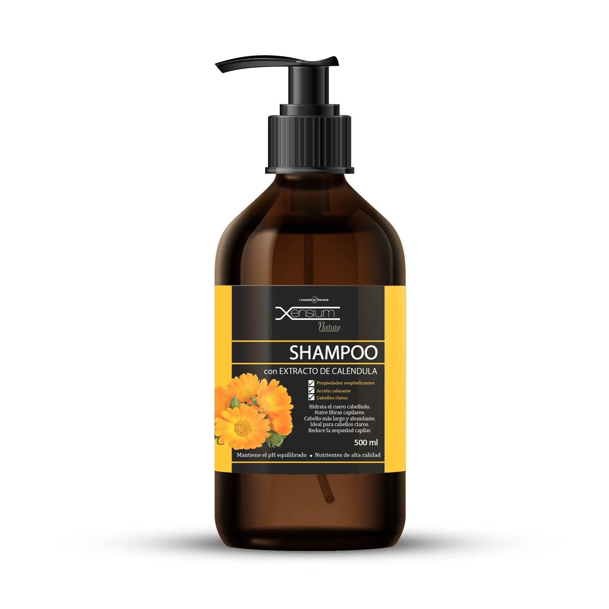 XENSIUM Nature Shampoo mit Calendula-Extrakt 500 ml