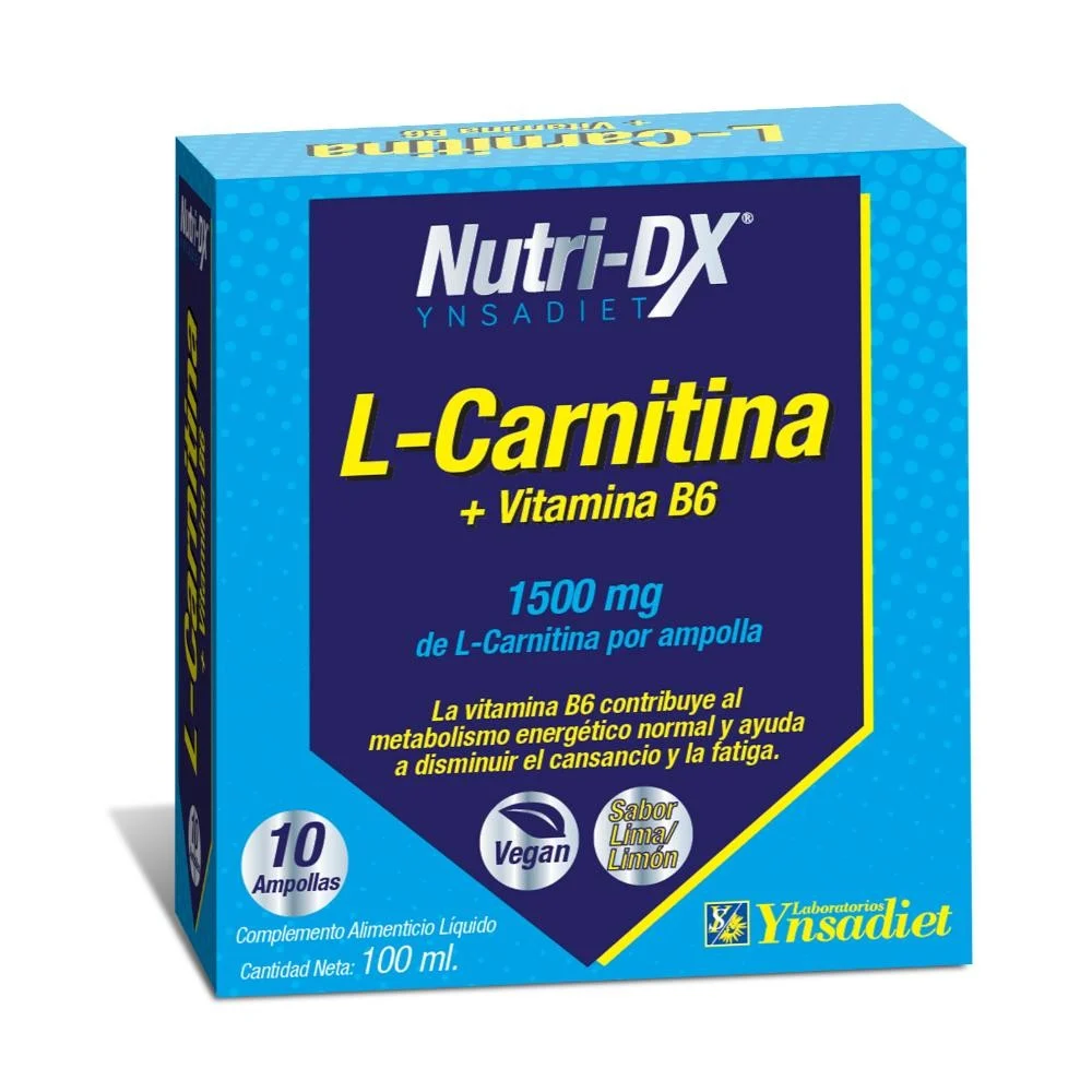 Ynsadiet L-CarnitinaVitamina B6 10Viaes