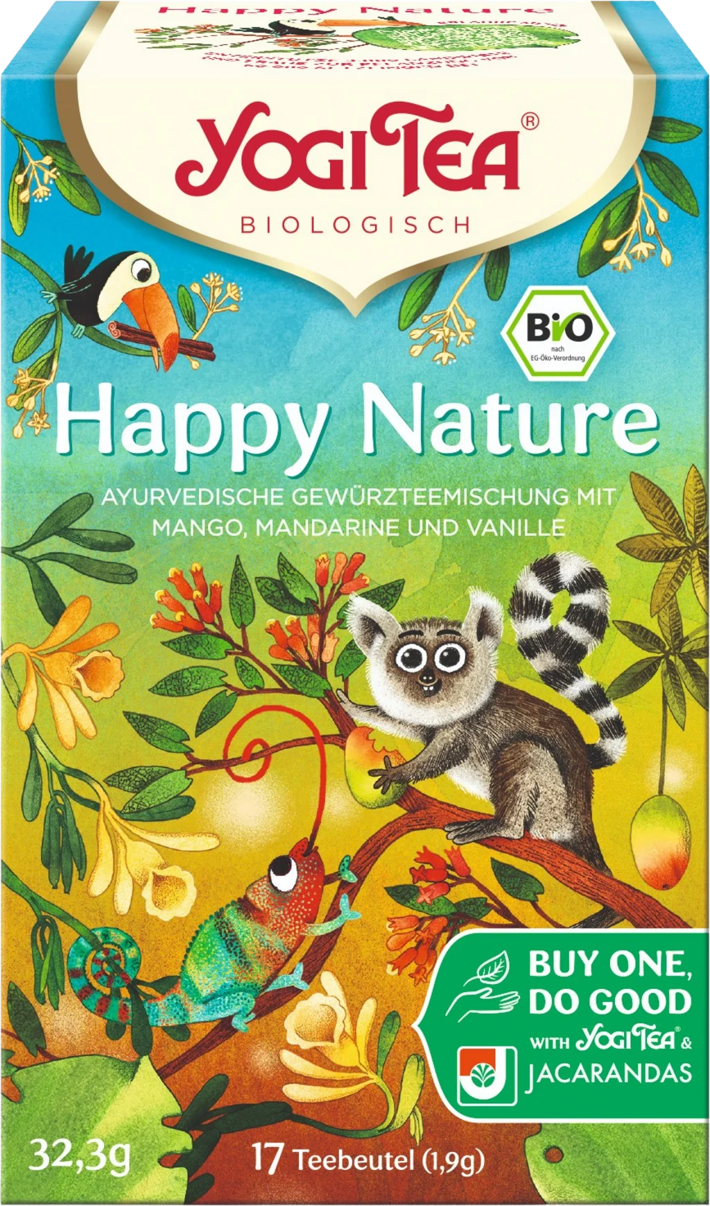 Yogi Tea Happy Nature Tee Bio, 32,30 g