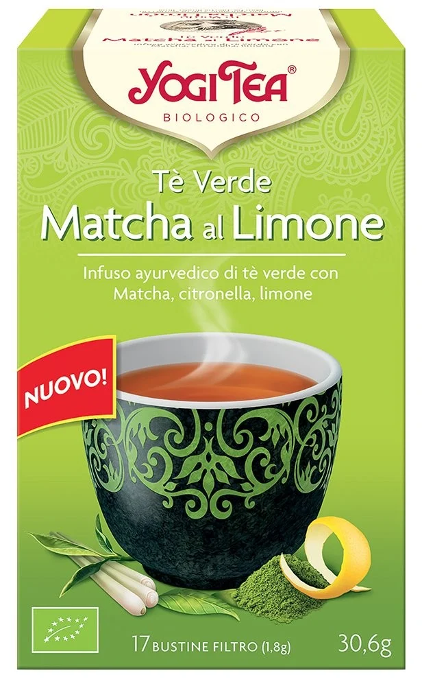 Yogi Tea Matcha Grüntee Zitrone 17 Beutel