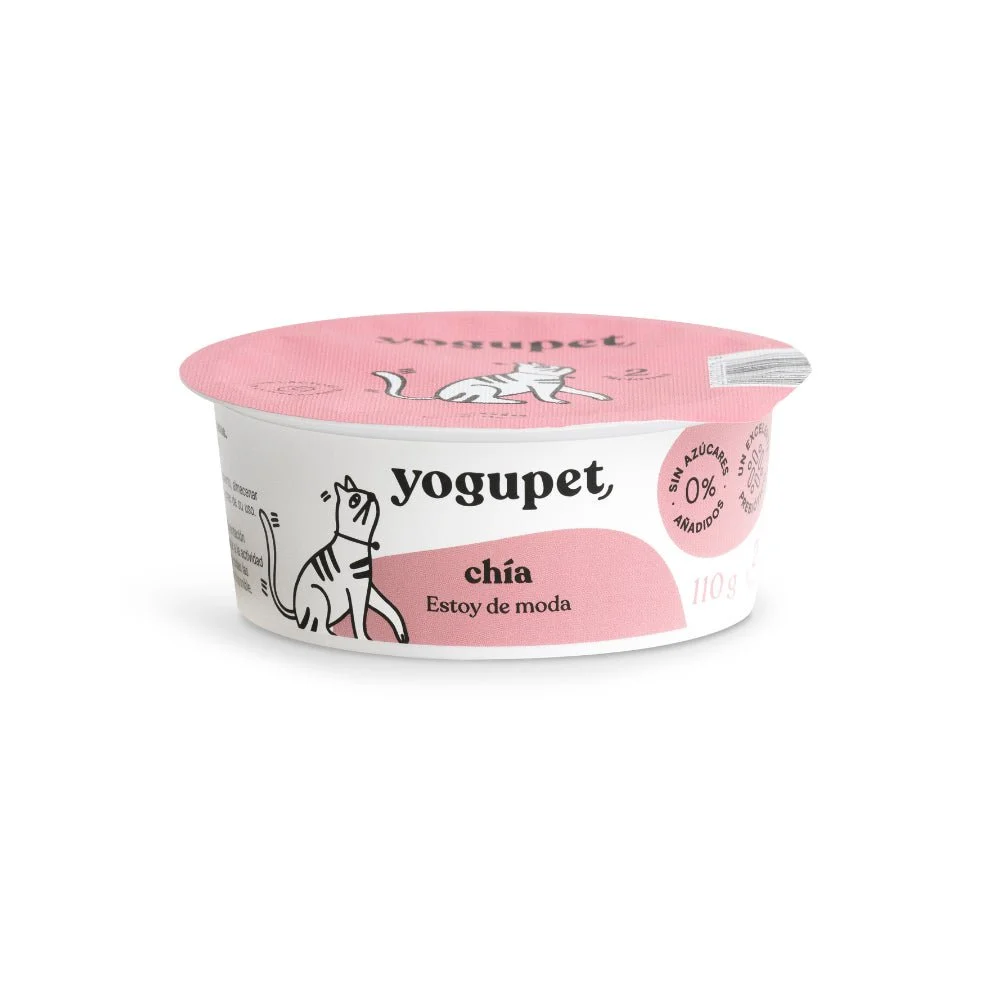 Yogupet Yogurt Clásico Perro Chía 4x110g