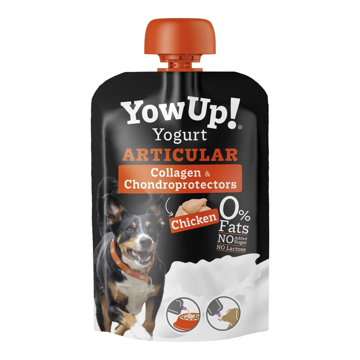 Yowup Pouch Yogur Articular para Perros Caja con 10 sobres de 115g