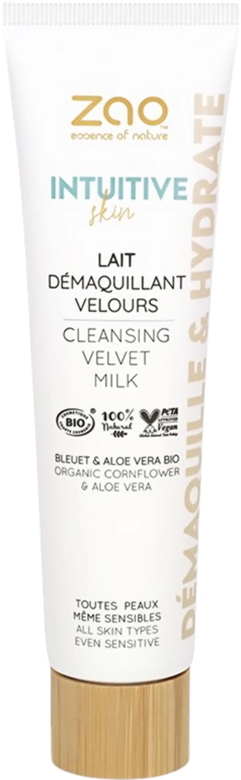 ZAO Intuitive Skin Cleansing Velvet Milk, 100 ml