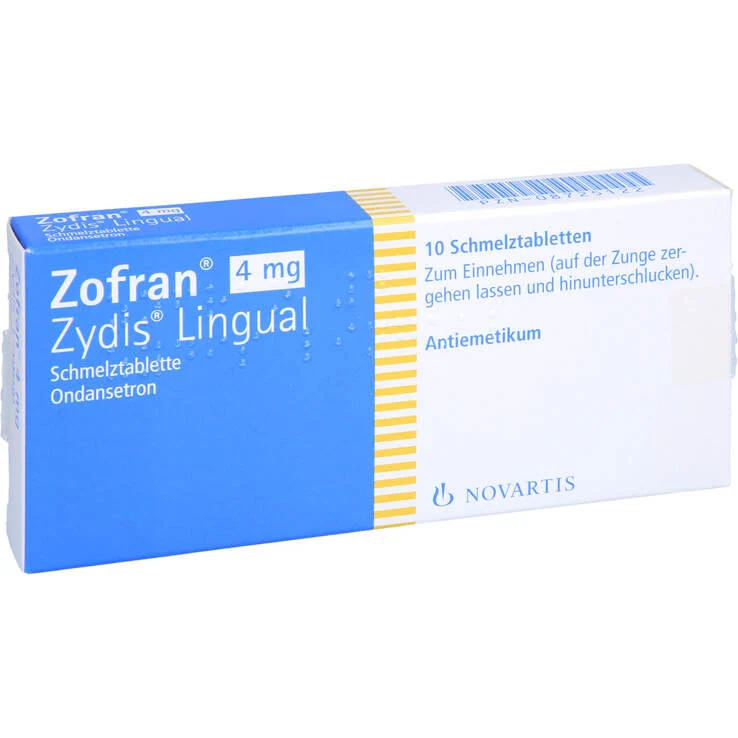 Zofran 4 mg Zydis lingual Schmelztabletten, 10 St