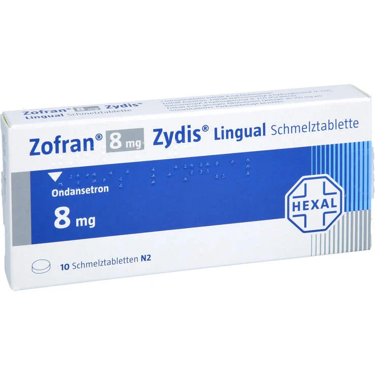 Zofran 8 mg Zydis lingual Schmelztabletten, 10 St