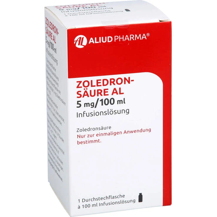 Zoledronsäure AL 5 mg / 100 ml Infusionslösung, 100 ml