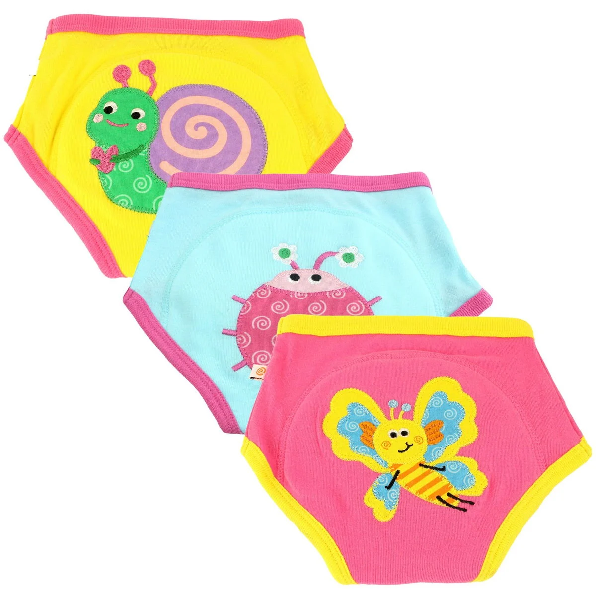 ZoocchiniTrainings Unterhosen Mädchen 3-4 Jahre Garten Freunde