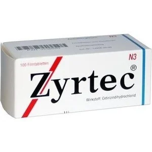 ZYRTEC 10 mg Filmtabletten* 100 St
