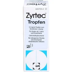 Zyrtec 10 mg/ml Tropfen 20 ml 20 ml